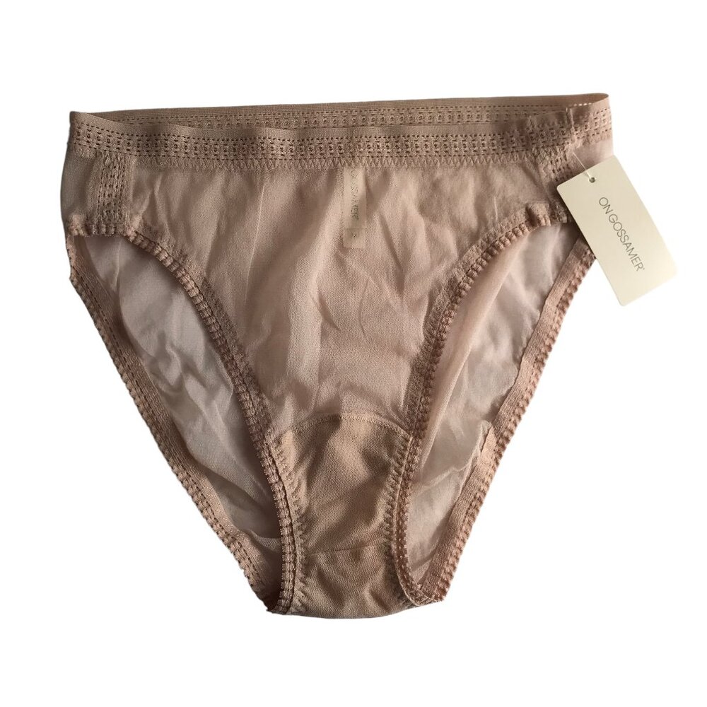 Nordstrom ON GOSSAMER New NWT Women's Bikini Underwear Panty. Nude, Women's M